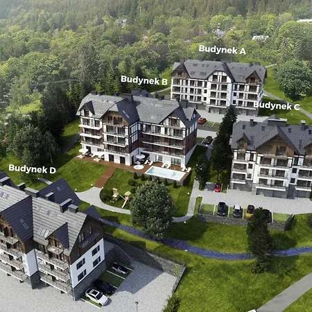Апартаменты Park A26-z Dostepem Do Basenu, Sauny, Jacuzzi, Silowni *